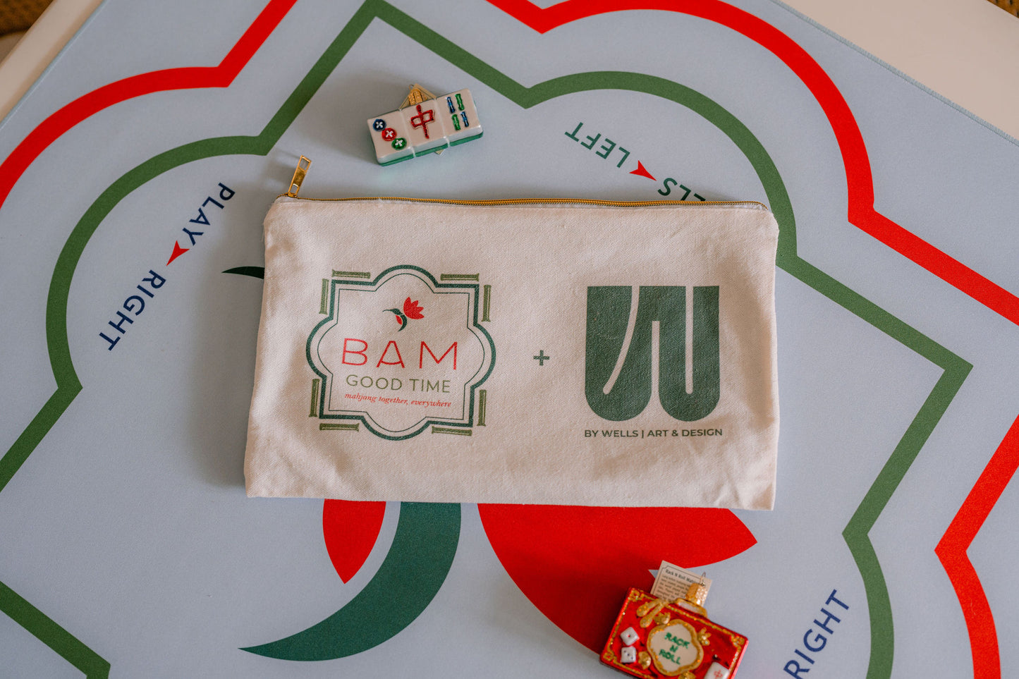 Canvas Tile Bag Lined