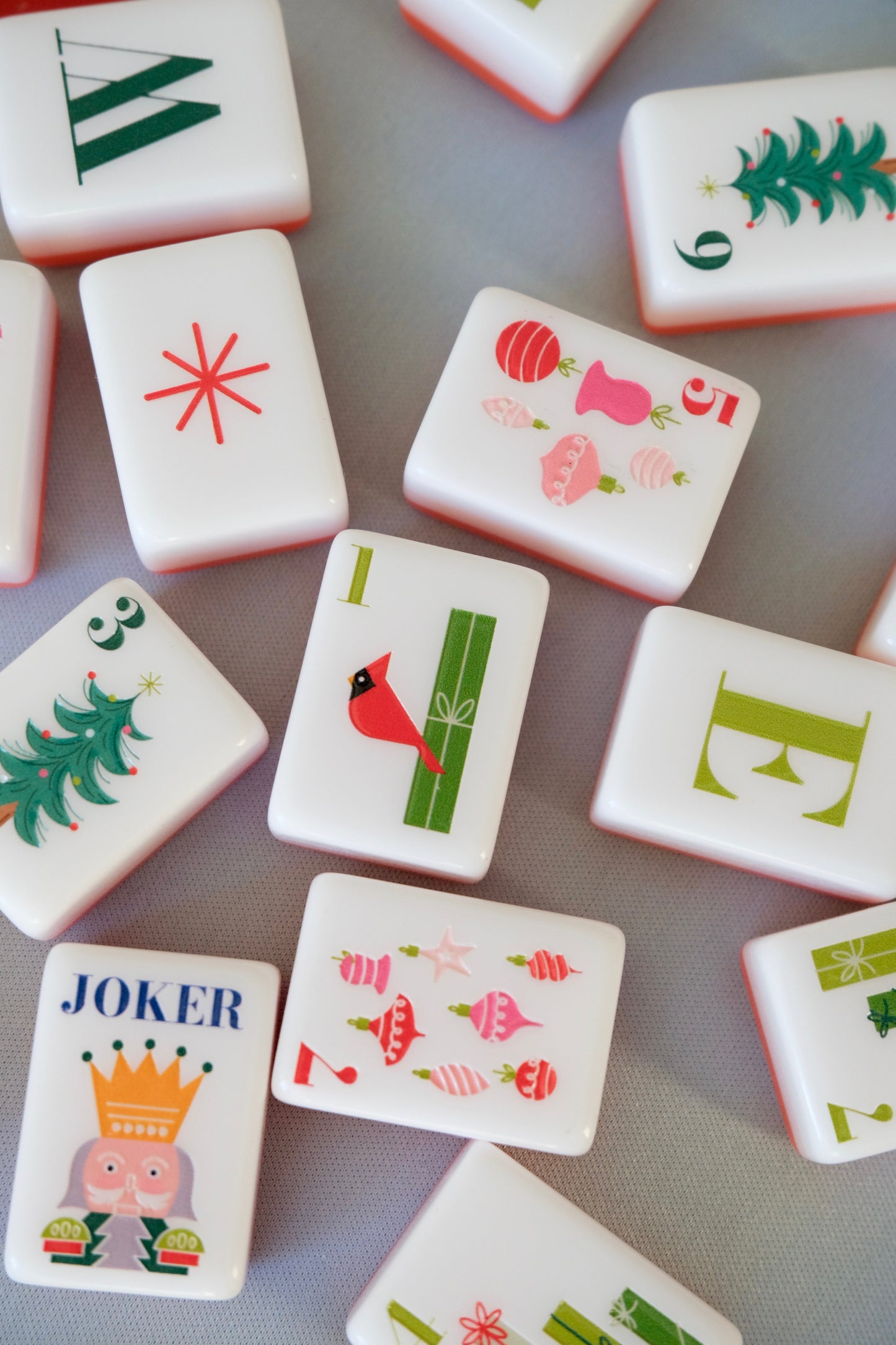 Merry & Bright Tiles & Mat Set