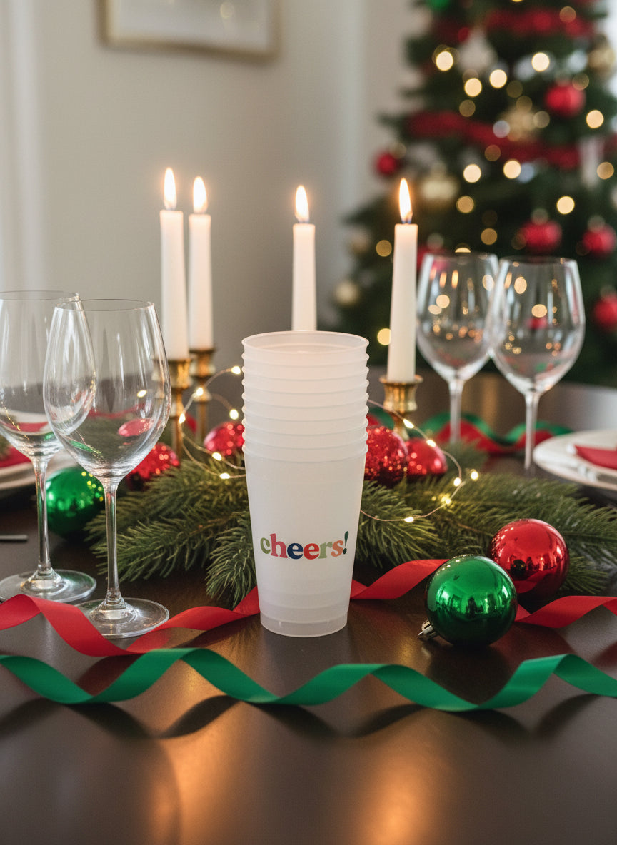 Cheers Shatterproof 12 oz Cup Set