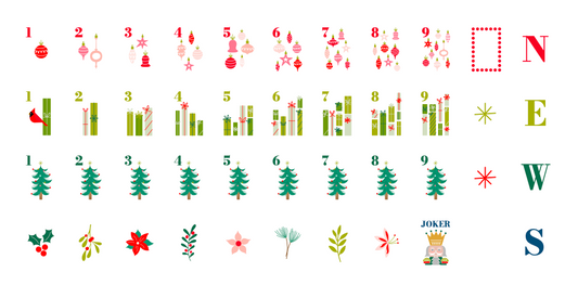 Merry & Bright Tiles & Mat Set